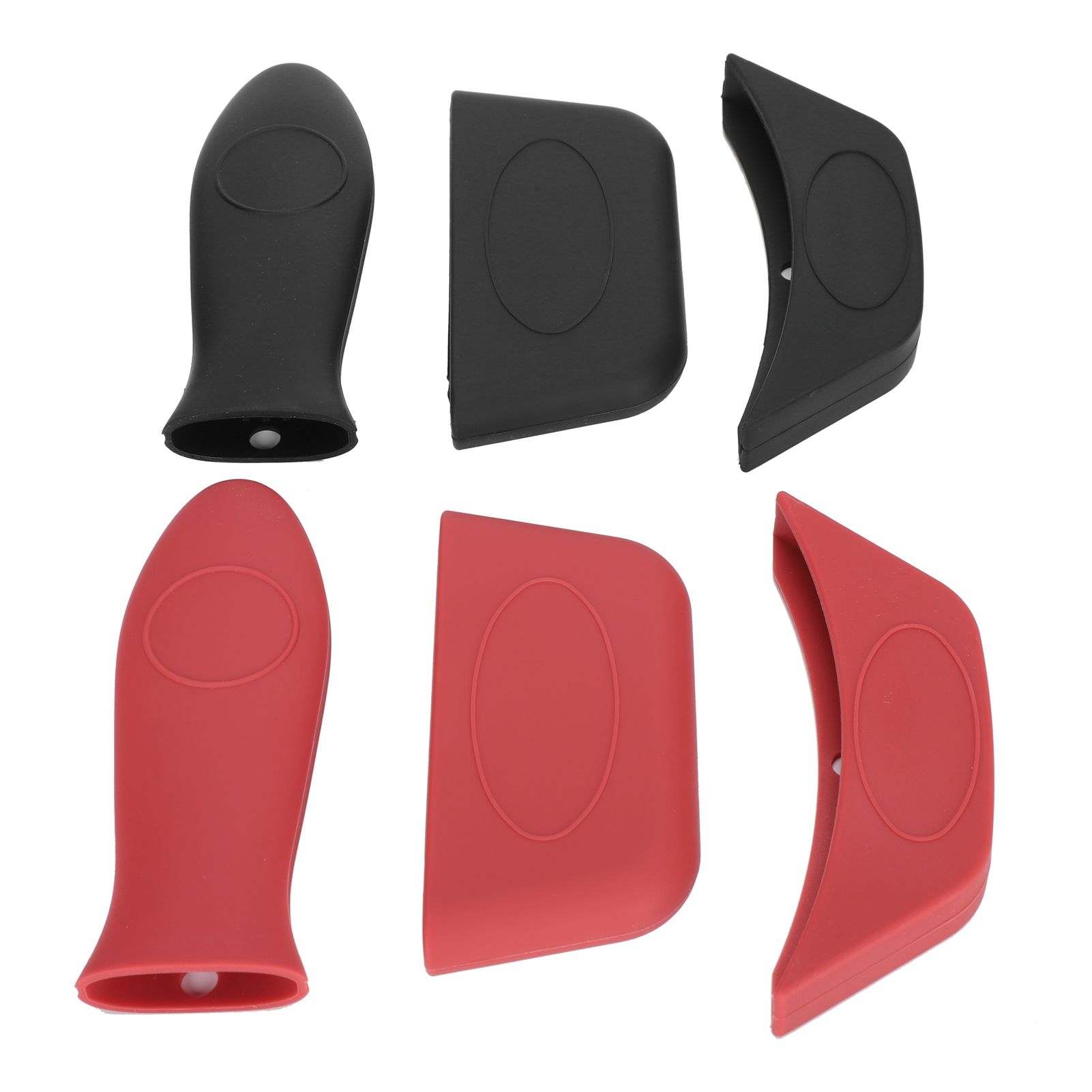 6Pcs set Pot Handle Cover Sleeve Pan Handle Holder Kit Anti Scalding Kitchen view 2