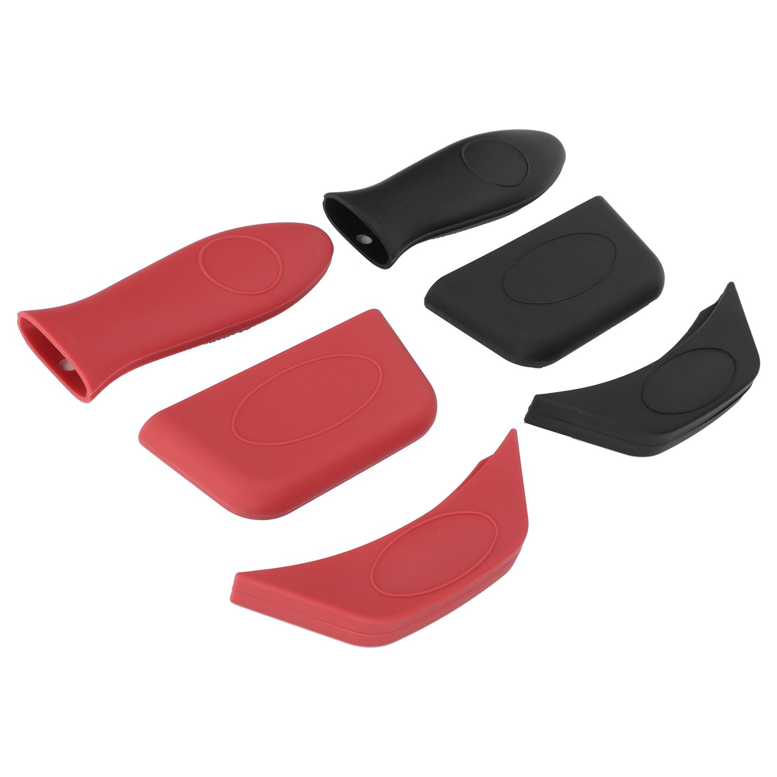 6Pcs set Pot Handle Cover Sleeve Pan Handle Holder Kit Anti Scalding Kitchen view 3