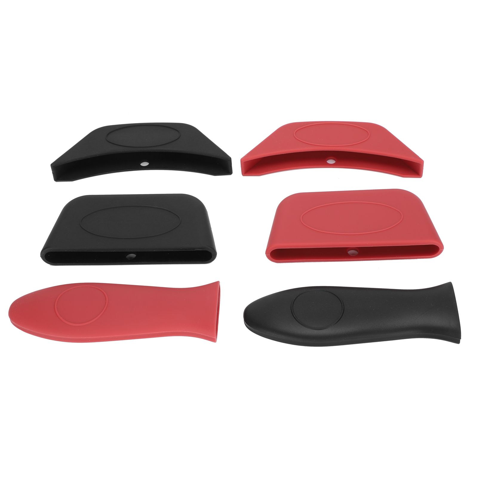 6Pcs set Pot Handle Cover Sleeve Pan Handle Holder Kit Anti Scalding Kitchen view 4