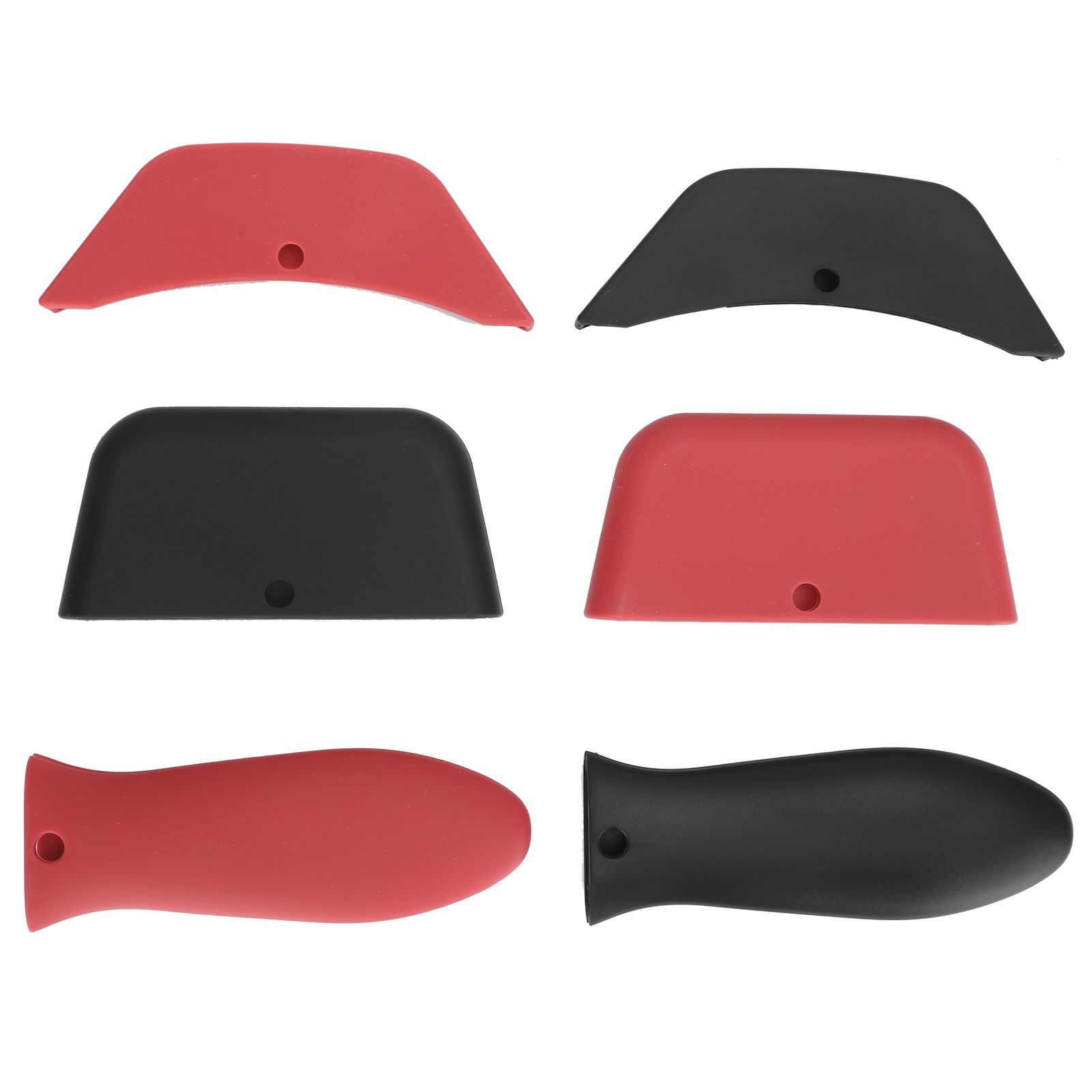 6Pcs set Pot Handle Cover Sleeve Pan Handle Holder Kit Anti Scalding Kitchen view 7
