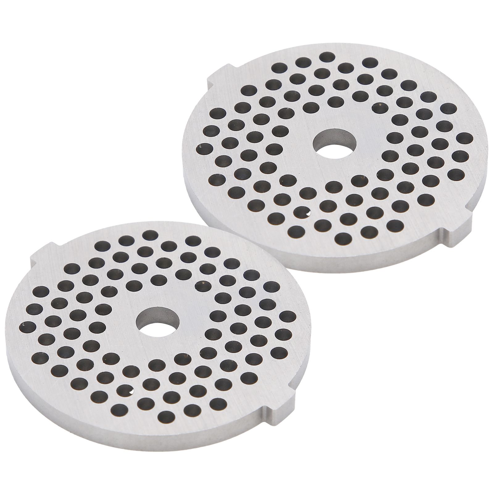 2Pcs Electric Mincer Blade Stainless Steel Grinding Plate Round Hole for 5#/B view 4