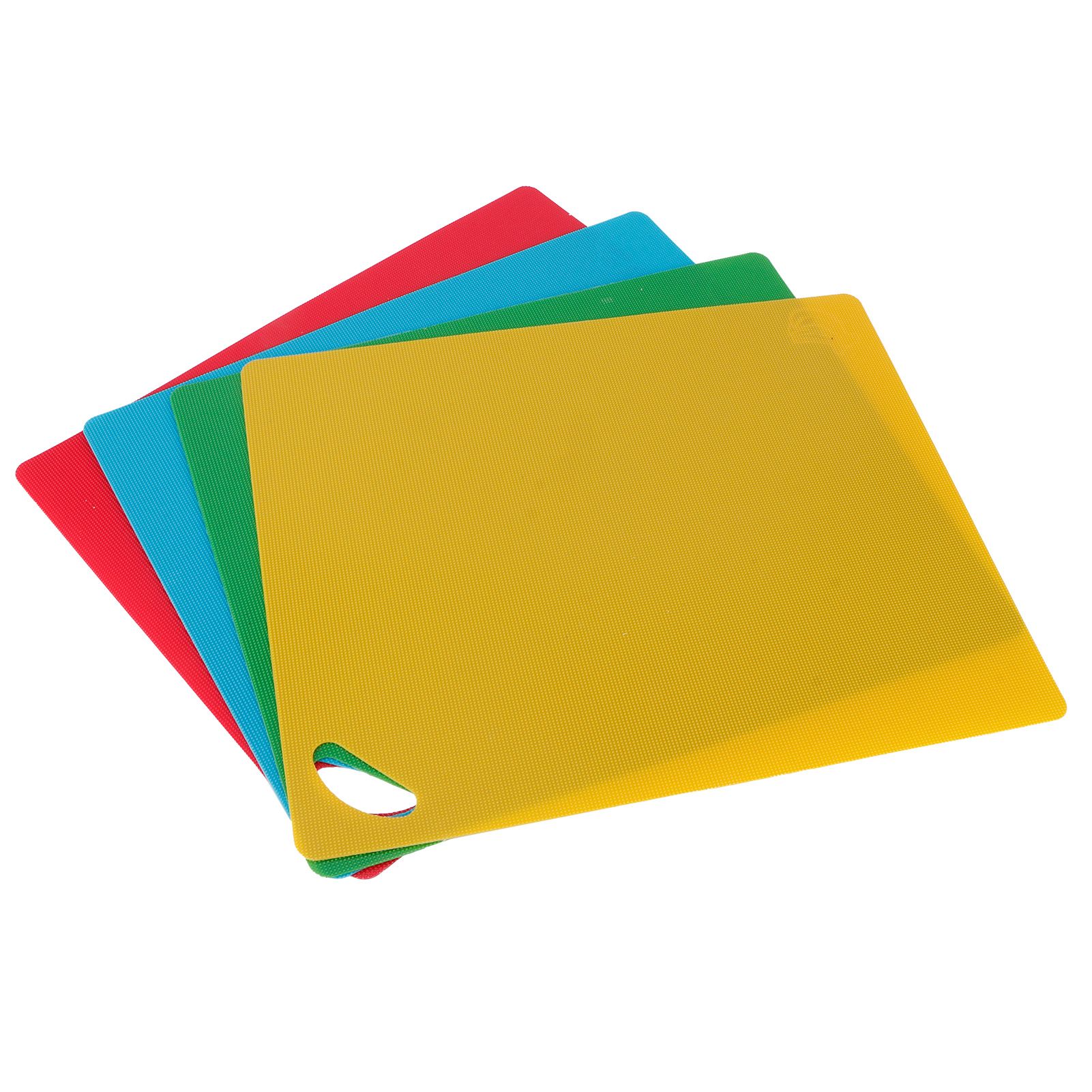 4pcs PP Flexible Kitchen Cutting Board Non Slip Cutting Board for Vegetable view 6
