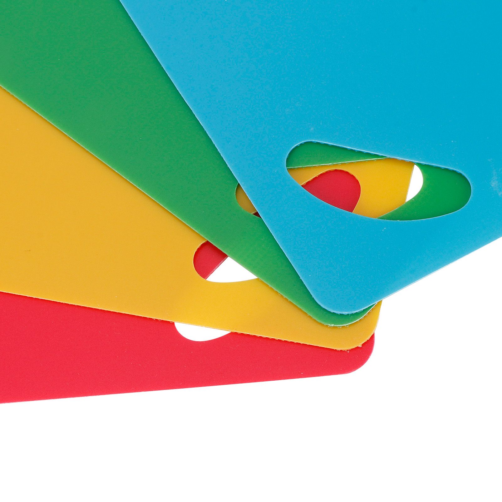 4pcs PP Flexible Kitchen Cutting Board Non Slip Cutting Board for Vegetable view 11
