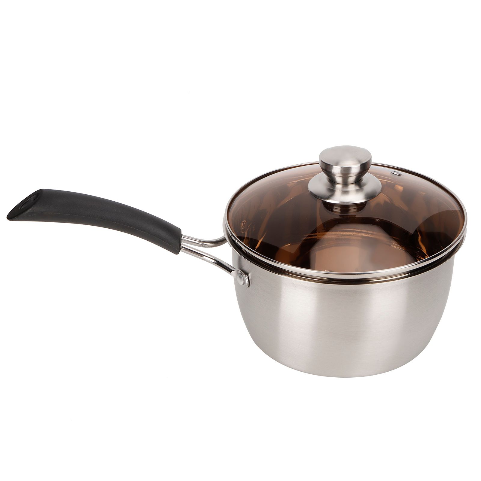 Small Soup Pot Thickened Compound Steel NonMagnetic Single Handle Cooking