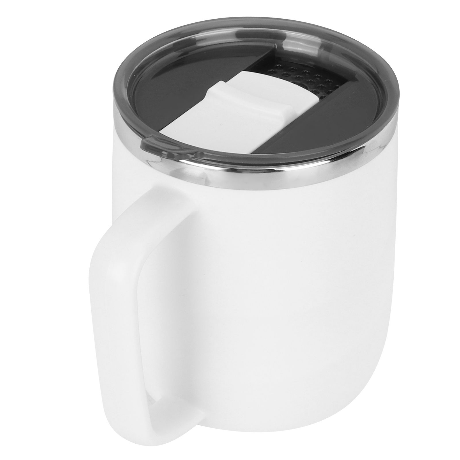 400ml Coffee Mug Stainless Steel Anti Scalding Water Cup with Lid for Home view 2