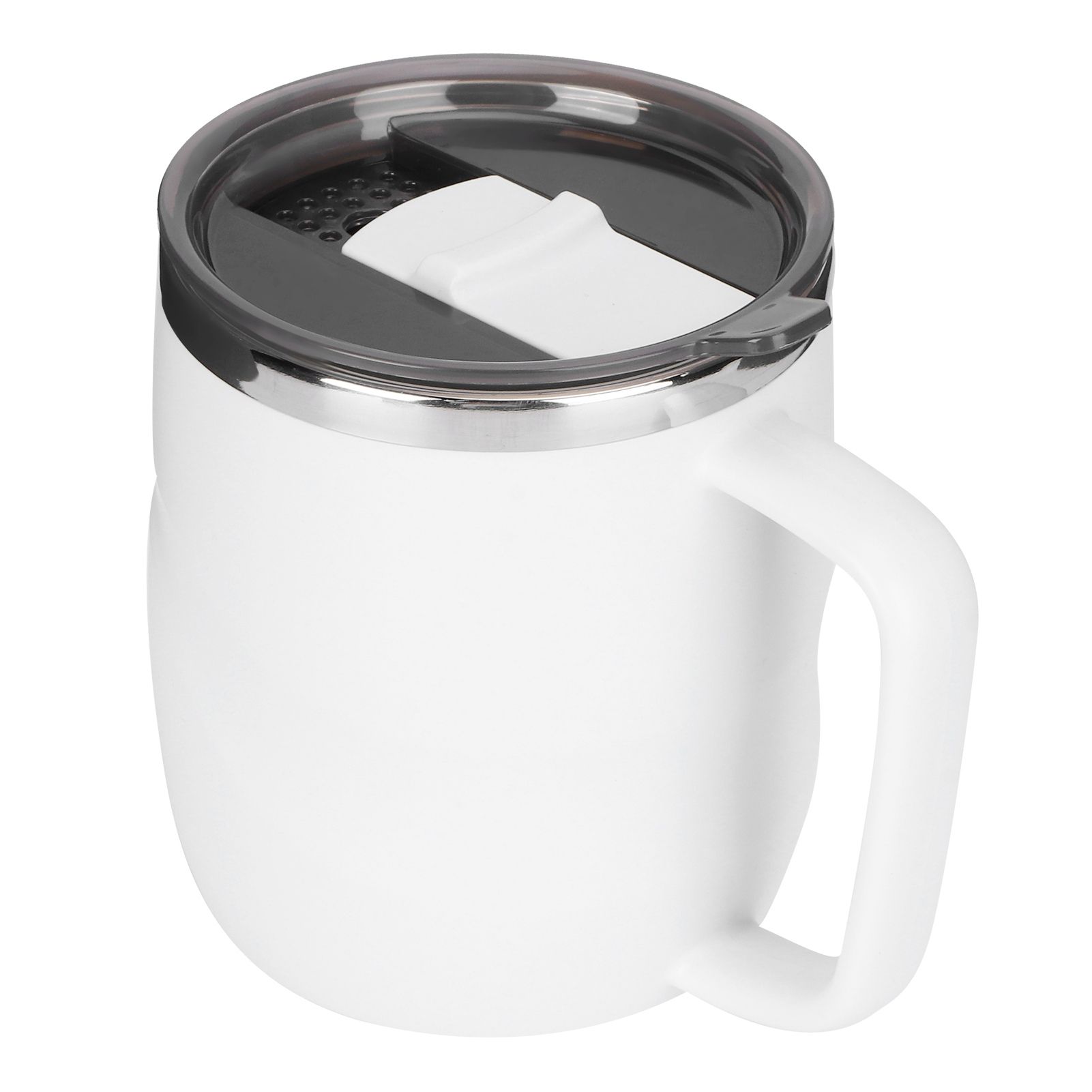 400ml Coffee Mug Stainless Steel Anti Scalding Water Cup with Lid for Home view 4