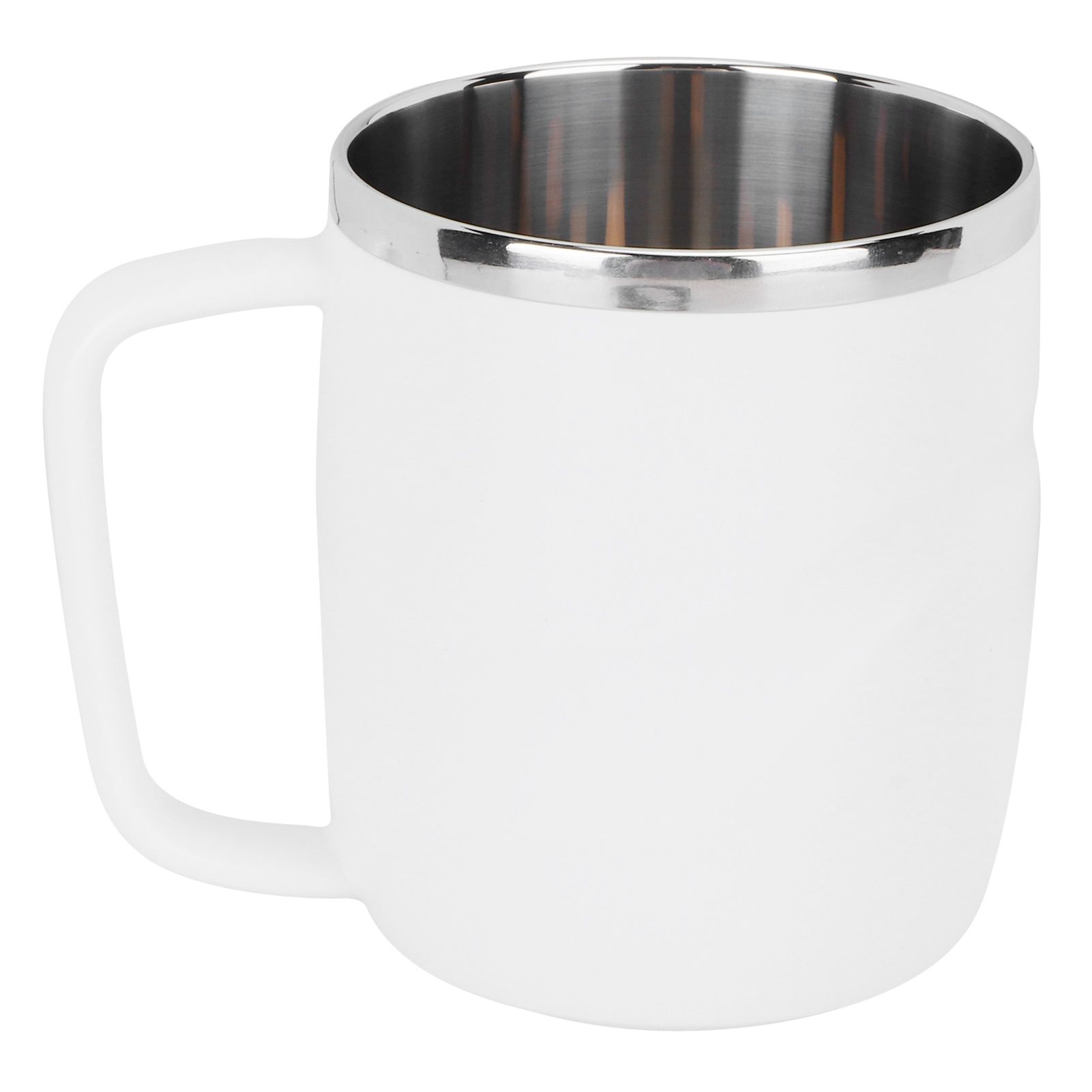400ml Coffee Mug Stainless Steel Anti Scalding Water Cup with Lid for Home view 6