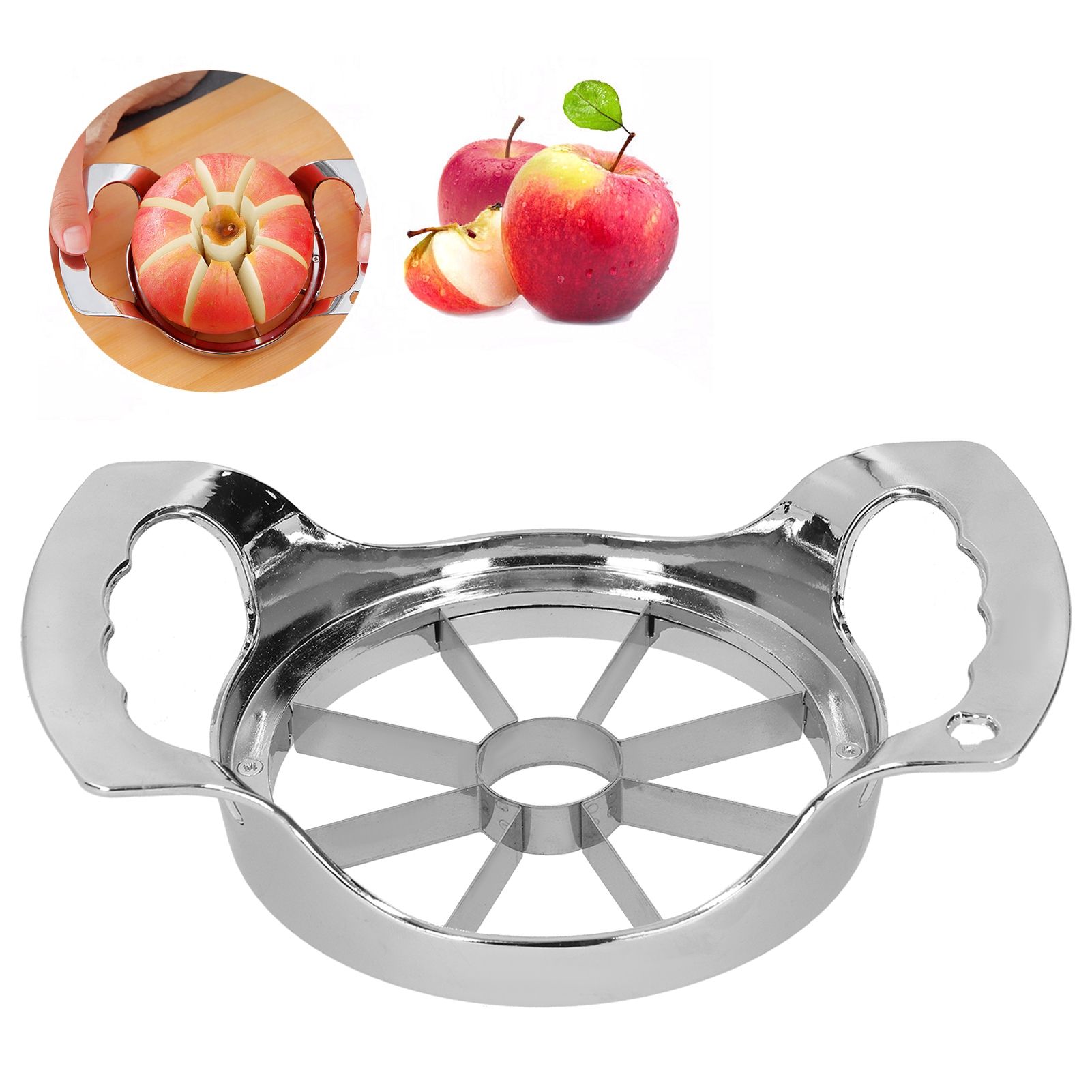 Fruit Cutter Multifunction 304 Stainless Steel Apples Cutting Tool Kitchen view 9