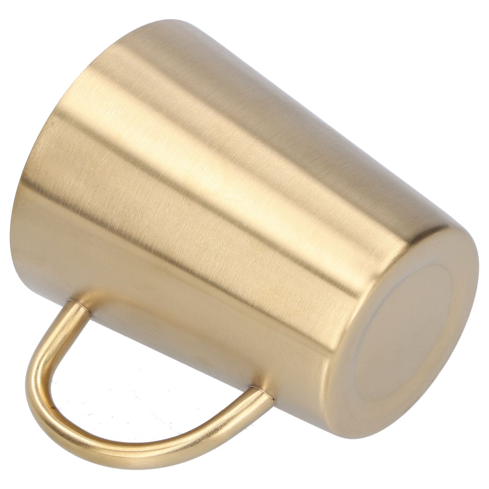 340ml 304 Stainless Steel Beer Mug Coffee Water Cup with Handgrip Double Wall view 3