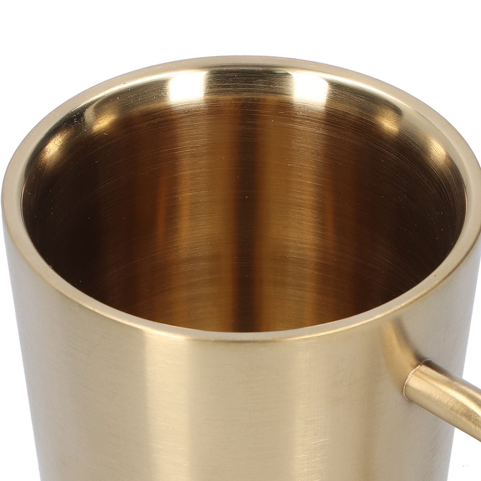 340ml 304 Stainless Steel Beer Mug Coffee Water Cup with Handgrip Double Wall view 11