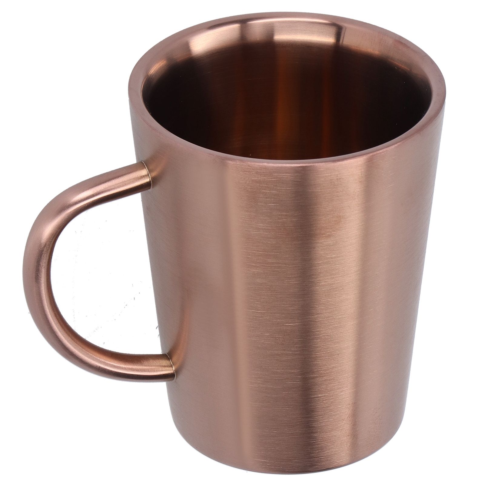 340ml 304 Stainless Steel Beer Mug Coffee Water Cup with Handgrip Double Wall view 7