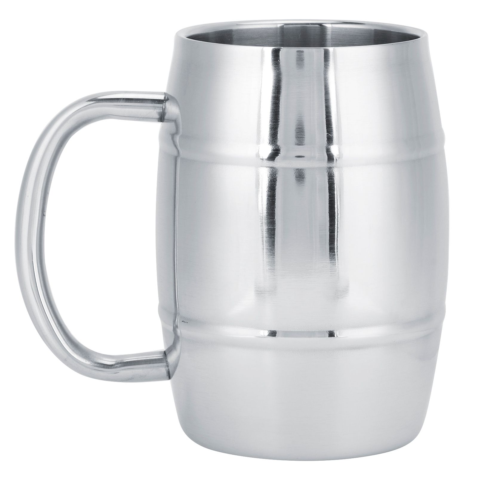 470ml 304 DoubleLayer Stainless Steel Beer Mug Outdoor Camping Tea Coffee Cup