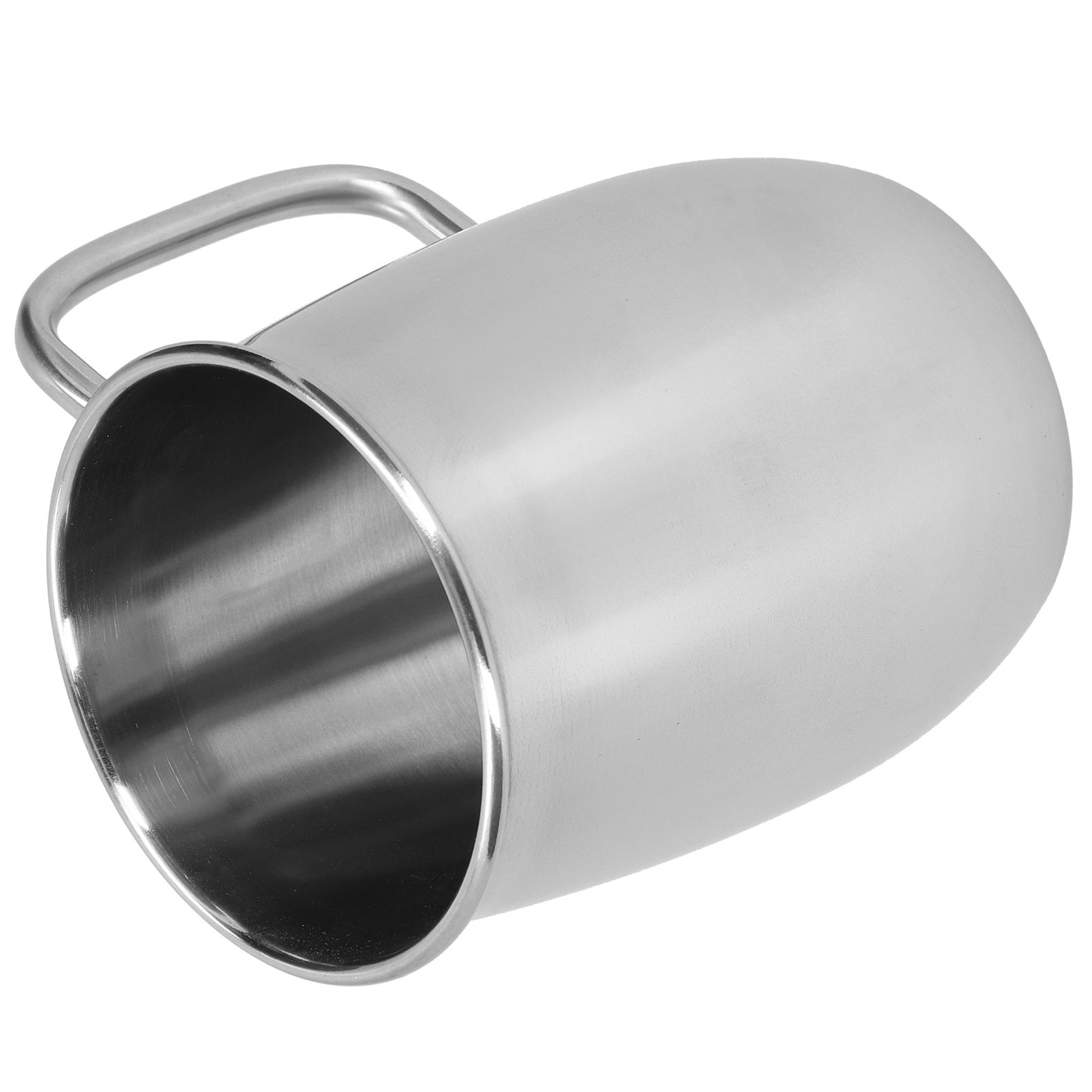 1000ml Stainless Steel Wine Bar Beer Mug Water Cup with Handle Portable Coffee view 3