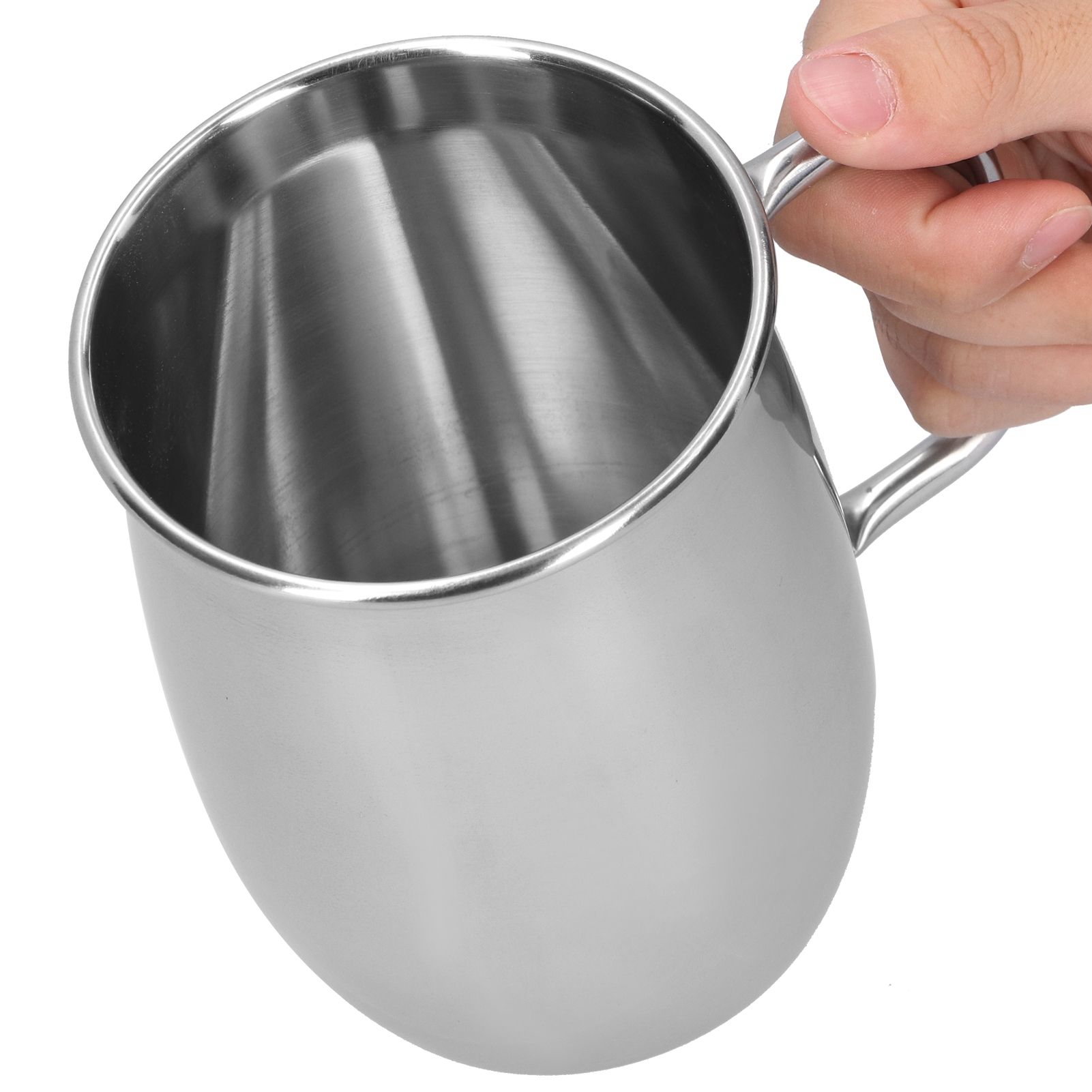 1000ml Stainless Steel Wine Bar Beer Mug Water Cup with Handle Portable Coffee view 7