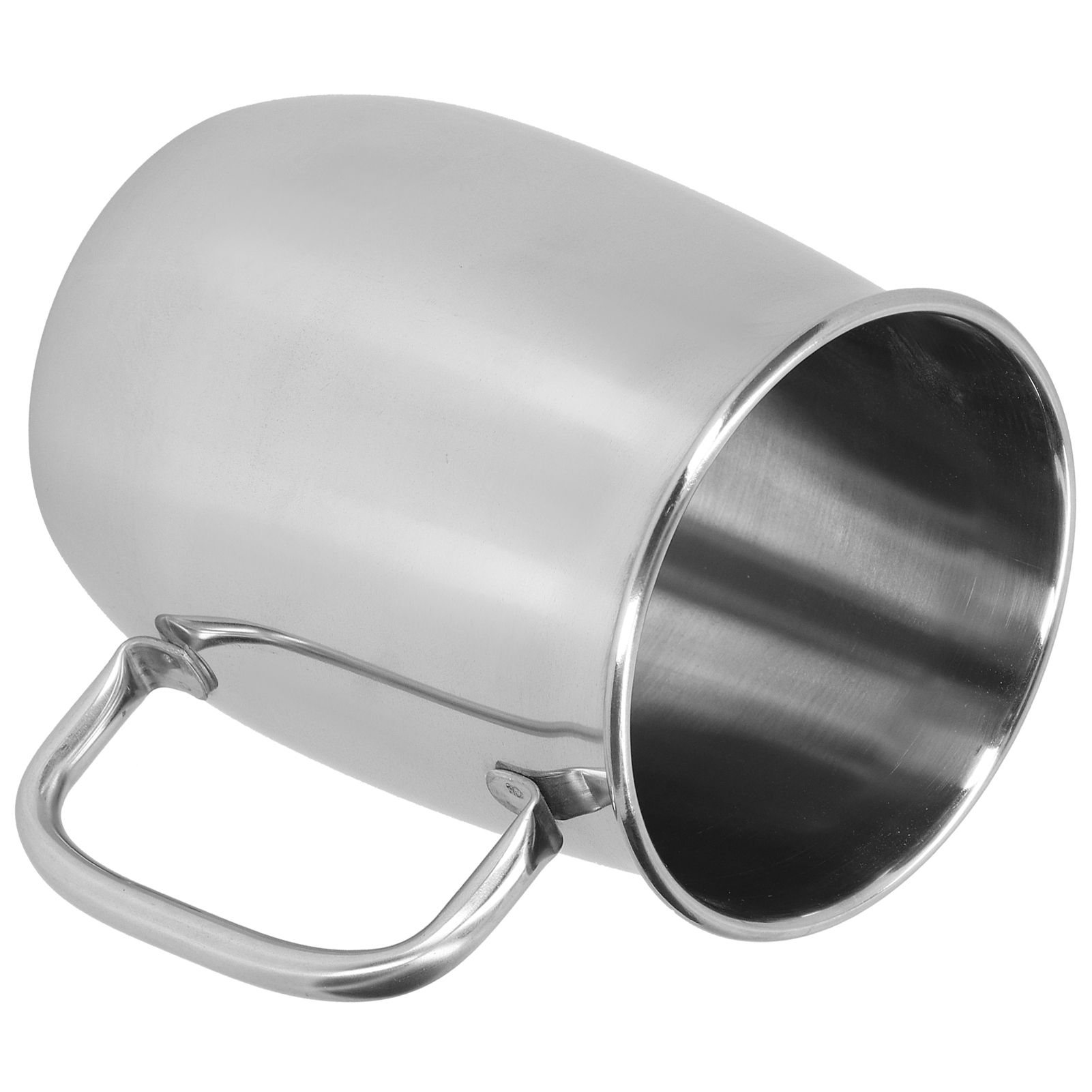 1000ml Stainless Steel Wine Bar Beer Mug Water Cup with Handle Portable Coffee view 8