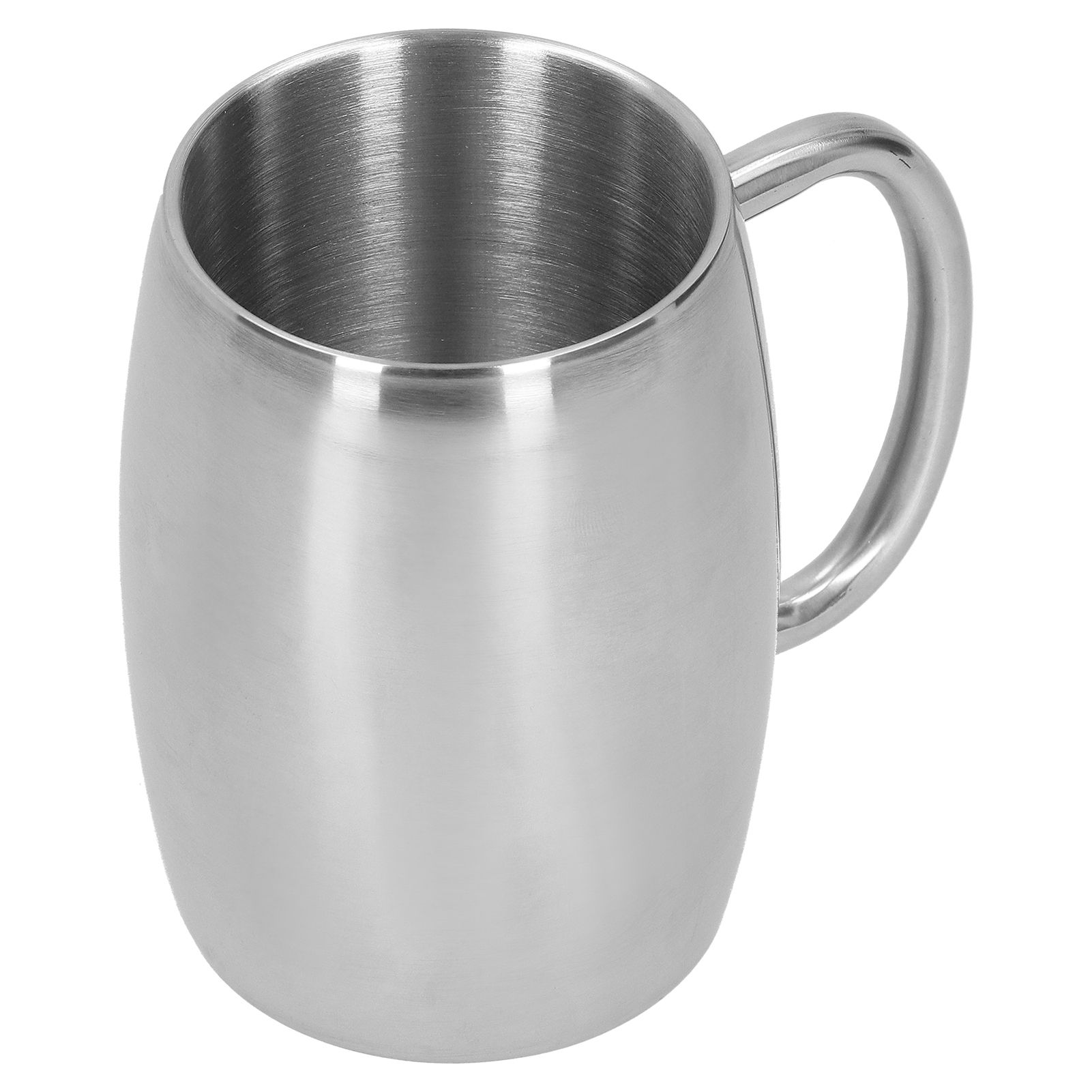 400ml Stainless Steel Beer Mug with Handle Coffee Mugs Milk Tea Cup Gift view 4