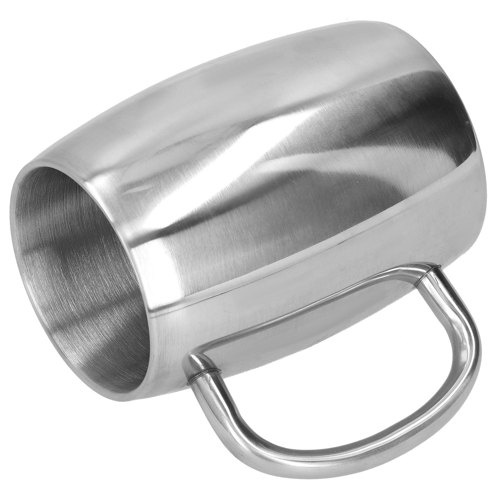 400ml Stainless Steel Beer Mug with Handle Coffee Mugs Milk Tea Cup Gift view 6