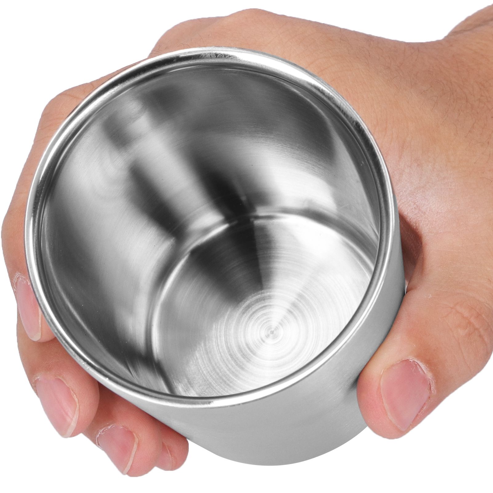 260ml Water Cup Stainless Steel Double Layer Beer Mug Drinkware for Kitchen view 5