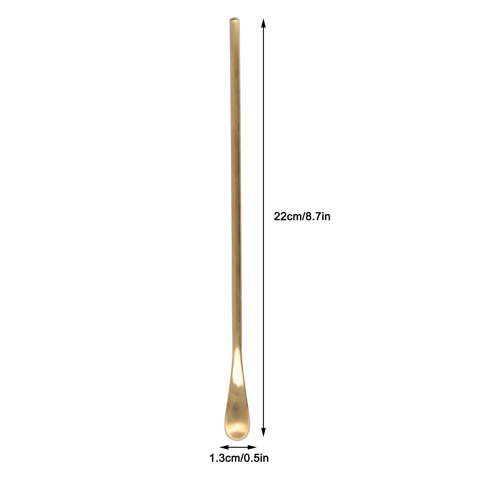 304 Stainless Steel Long Handle Brushed Stirring Spoon Cocktail Coffee Ice view 14