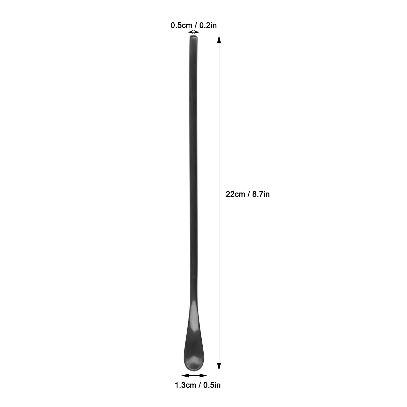 Coffee Stirring Spoon 304 Stainless Steel Cocktail Smoothie Lengthen Long view 14