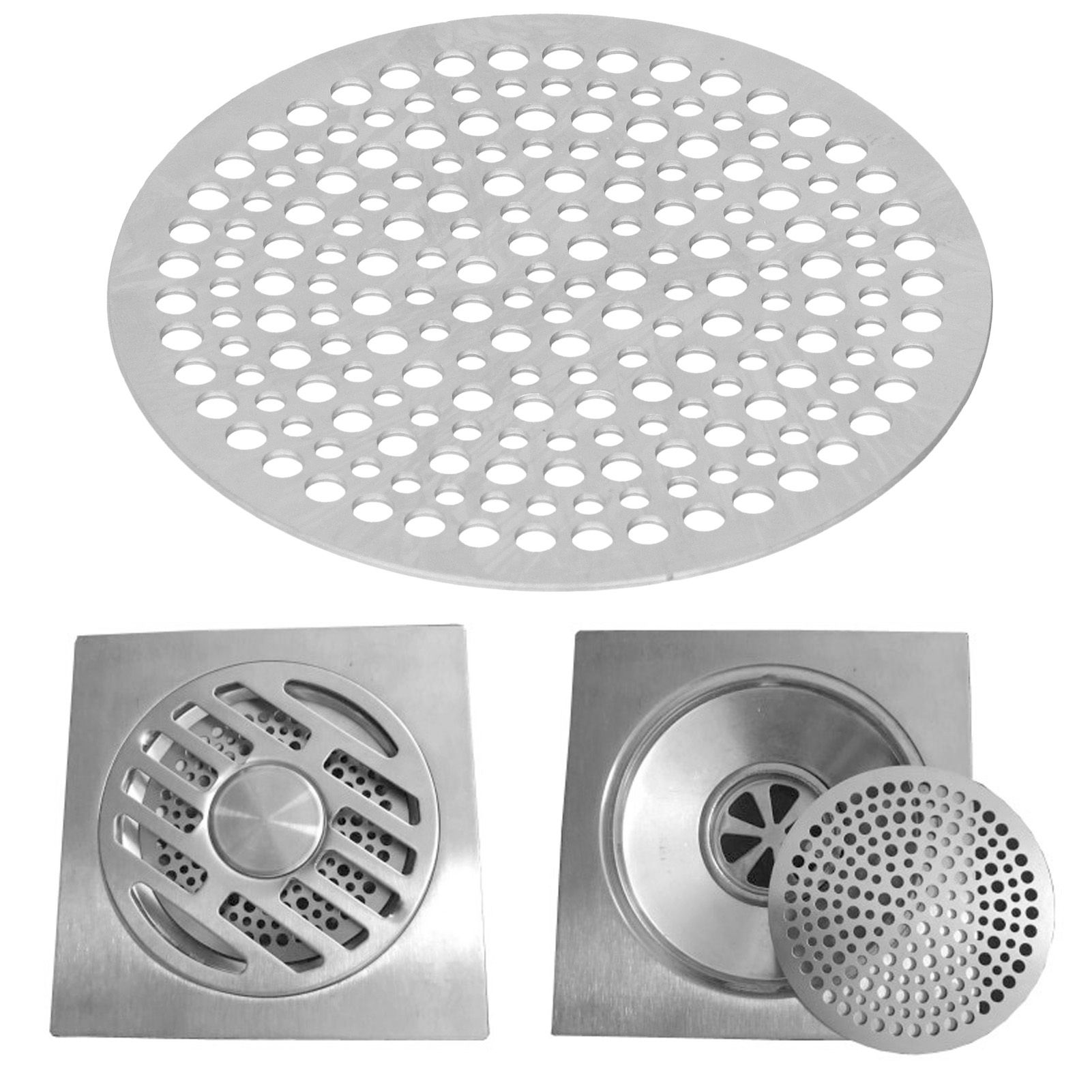 Floor Drain Filter Stainless Steel Round Drainage Shower Strainer Mesh Piece view 10