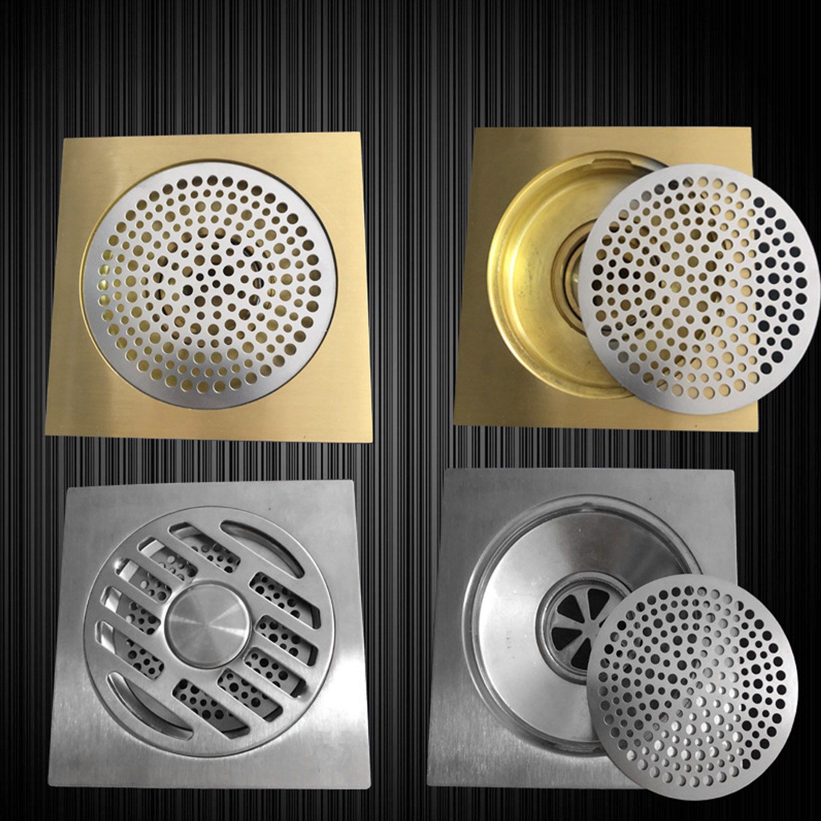 Floor Drain Filter Stainless Steel Round Drainage Shower Strainer Mesh Piece view 12
