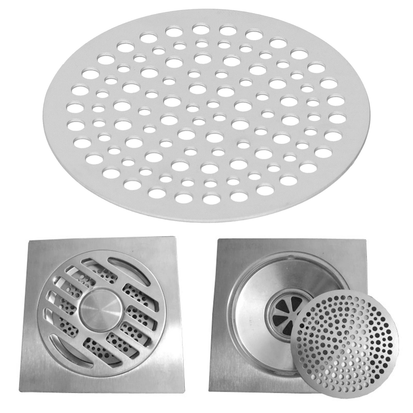 Floor Drain Filter Stainless Steel Round Drainage Shower Strainer Mesh Piece view 10