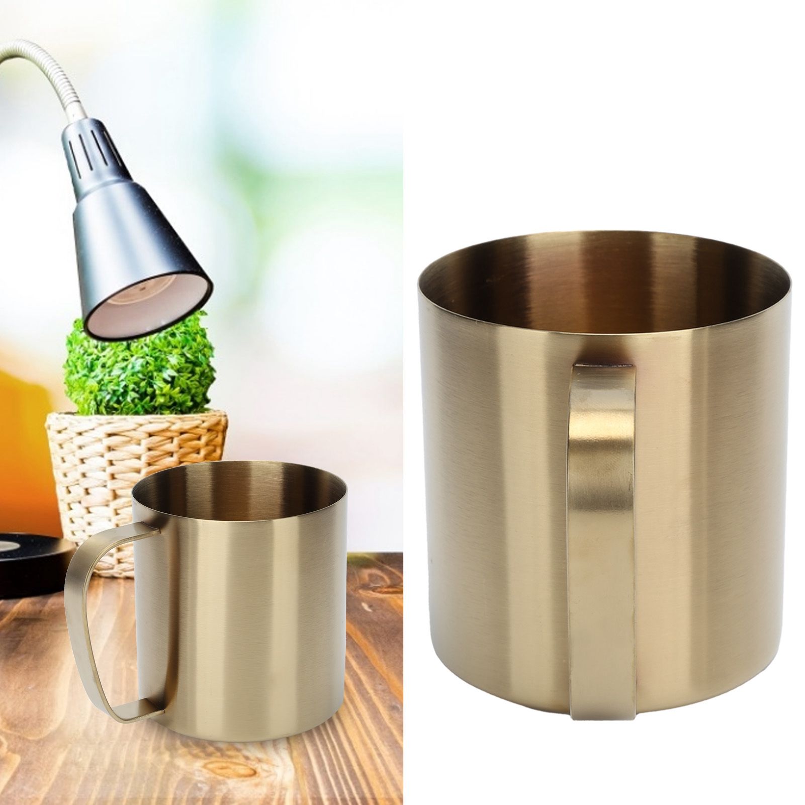 Stainless Steel Office Beer Mug Portable Household Outdoor Water Coffee Cup view 9