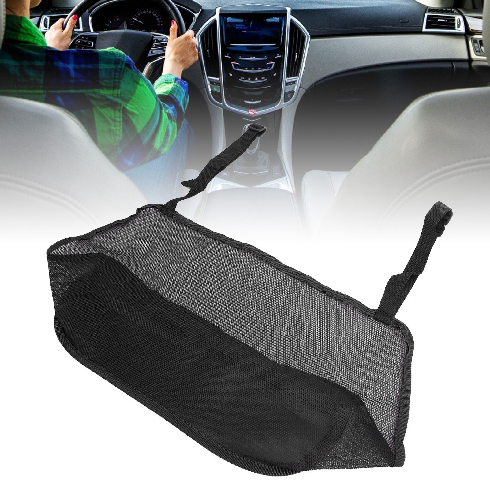 Car Net Pocket Handbag Holder Auto Chair Back Folding Hanging Mesh Organizer view 10