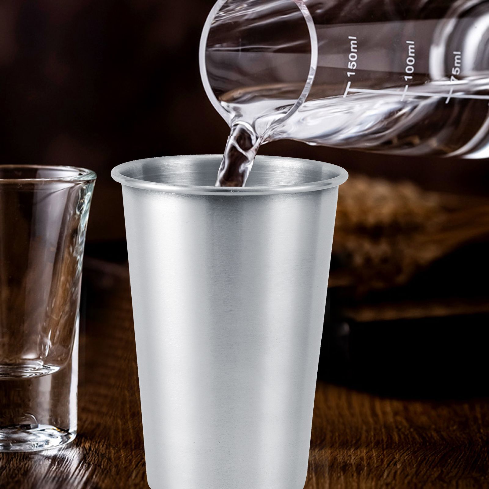 Stainless Steel Beer Cup Wine Cup Coffee Tea Milk Mug Drinking Supplies for view 15