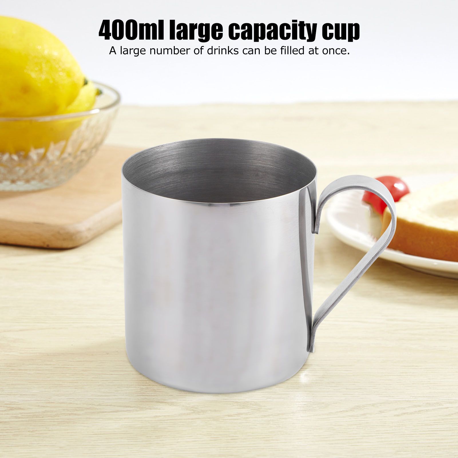 400ml Cocktail Mug 304 Stainless Steel Beer Coffee Water Drinking Cup Bar view 14