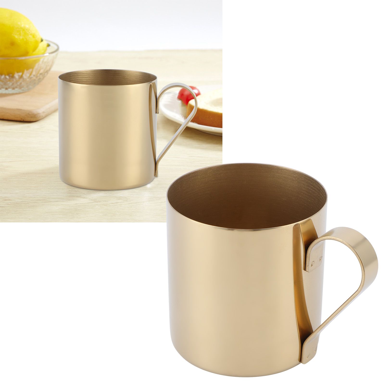 400ml Cocktail Mug 304 Stainless Steel Beer Coffee Water Drinking Cup Bar view 9