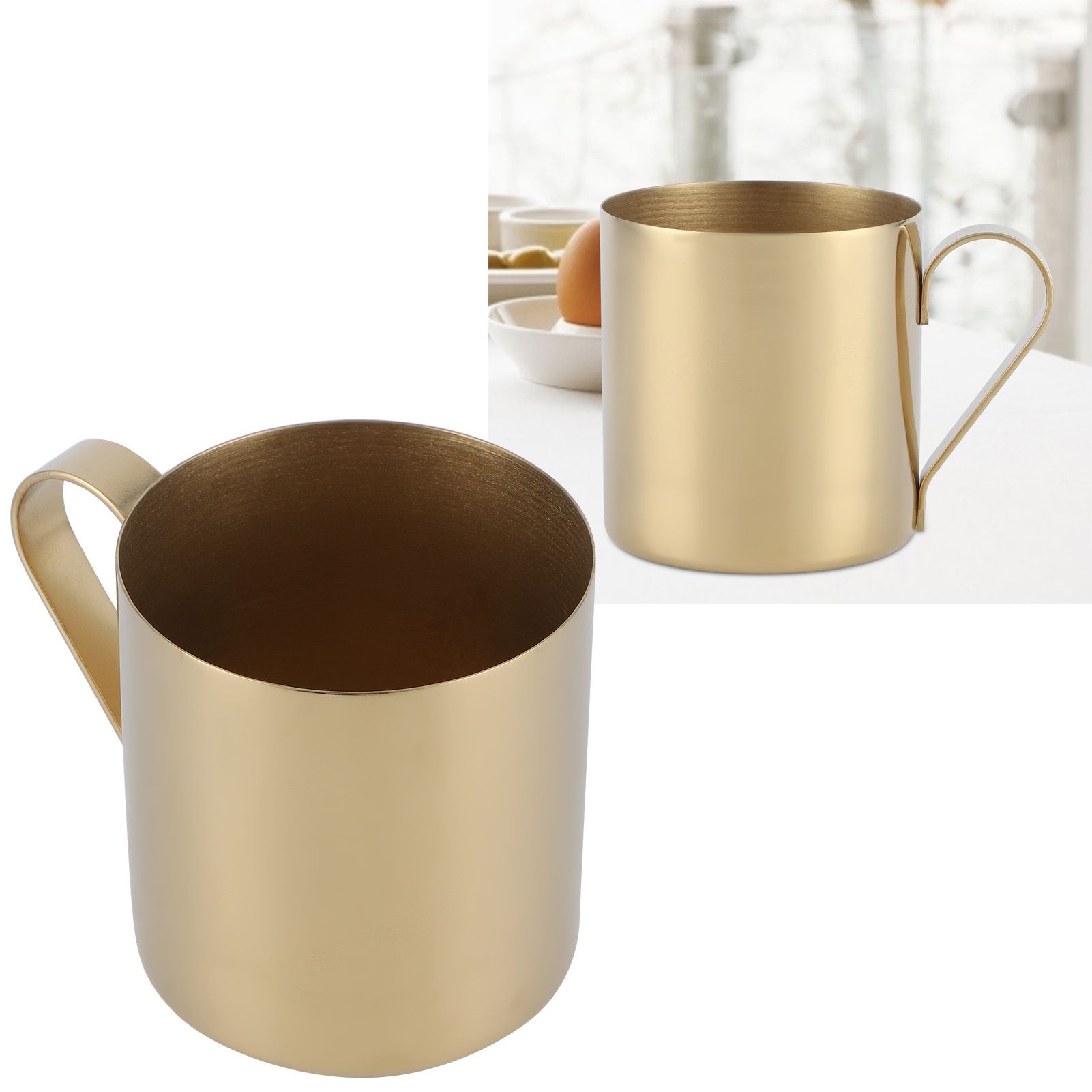 400ml Cocktail Mug 304 Stainless Steel Beer Coffee Water Drinking Cup Bar view 10