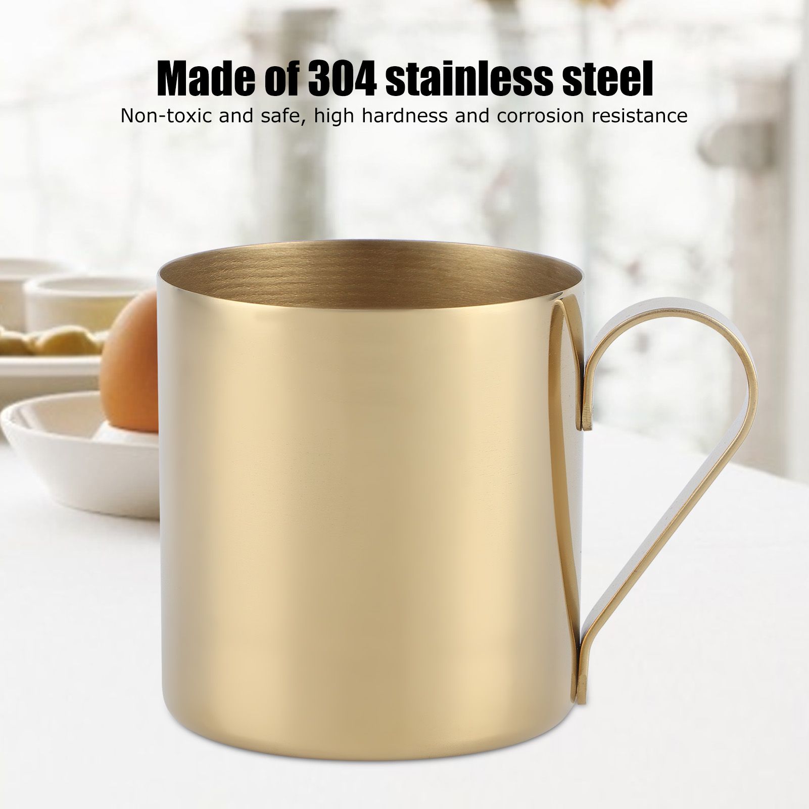 400ml Cocktail Mug 304 Stainless Steel Beer Coffee Water Drinking Cup Bar view 15