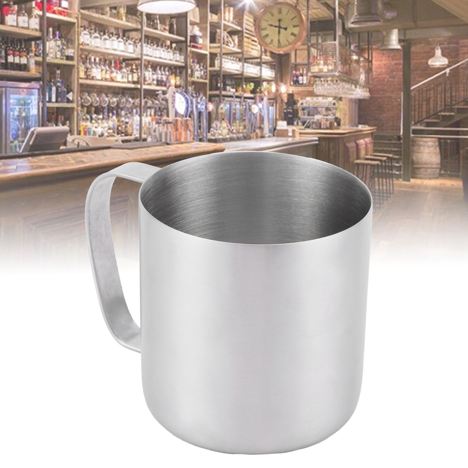 480ml Sanding Beer Mug 304 Stainless Steel Outdoor Water Cup Coffee Cup for view 10