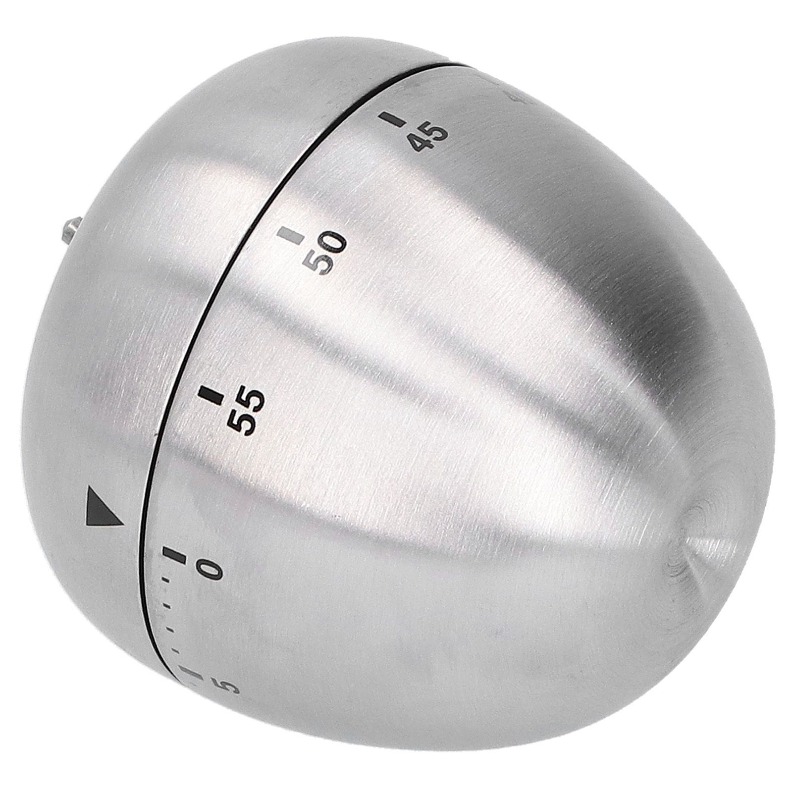 Apple Shaped Timer Stainless Steel Mechanical Cooking Countdown Alarm Timer view 2