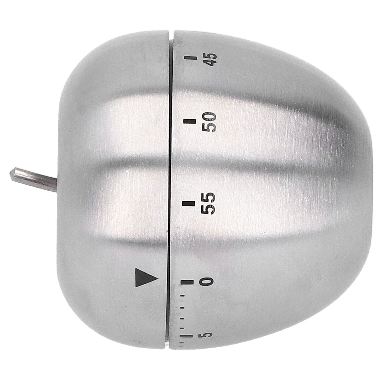 Apple Shaped Timer Stainless Steel Mechanical Cooking Countdown Alarm Timer view 15