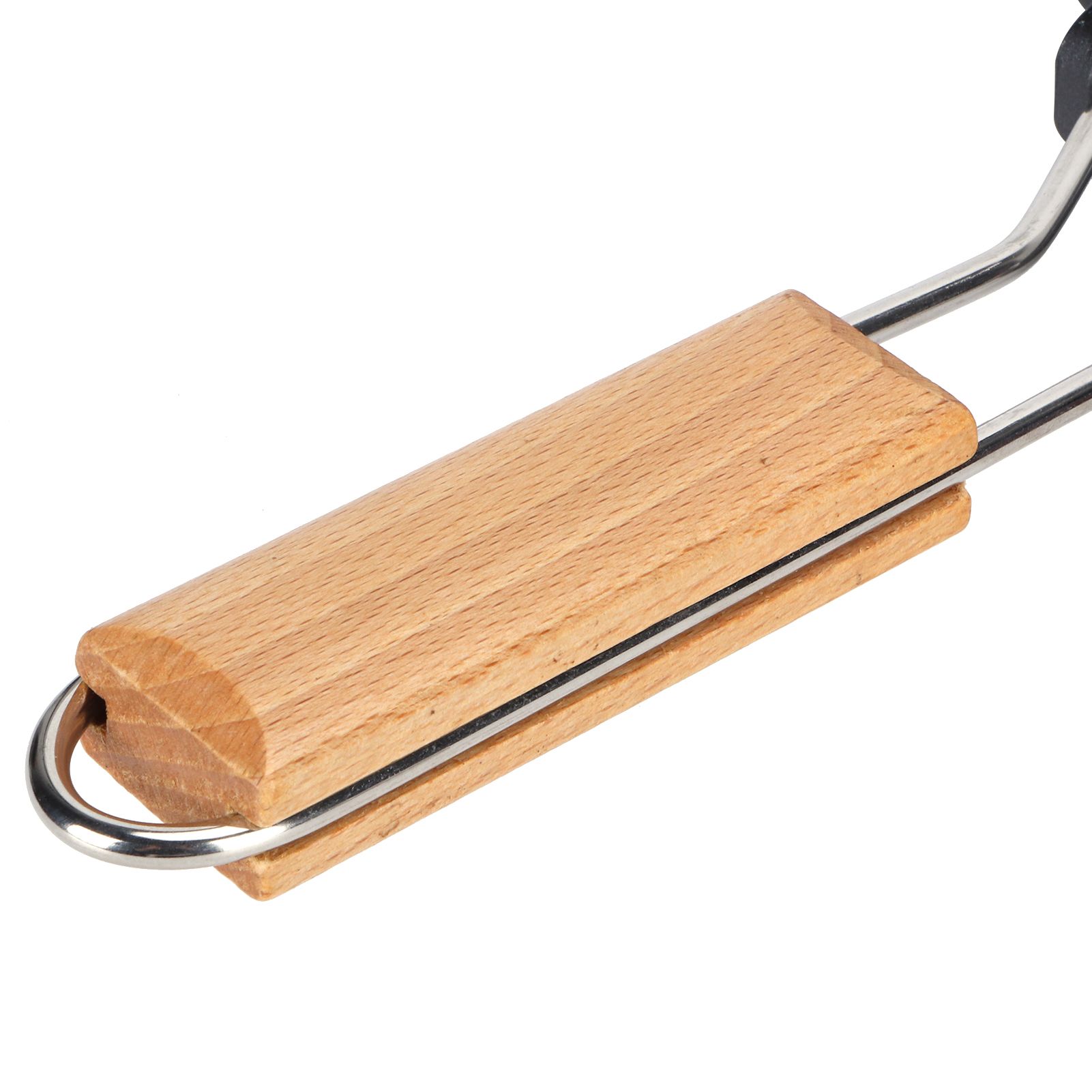NonStick Practical Frying Pan Steak Skillet BBQ with Foldable Handle Kitchen view 12