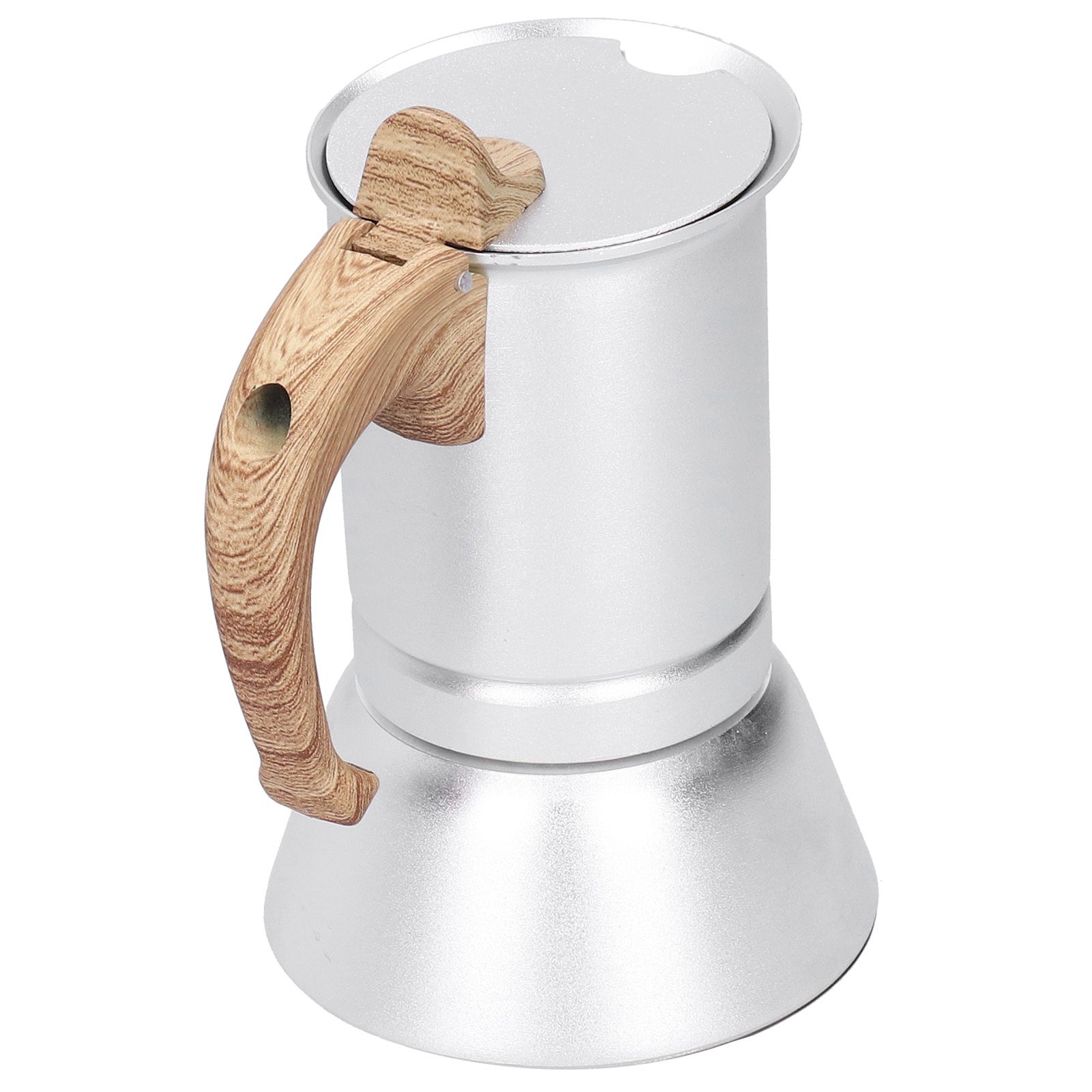 150ml Coffee Maker Moka Pot Stainless Steel Coffee Pot Induction Cooker Use view 13