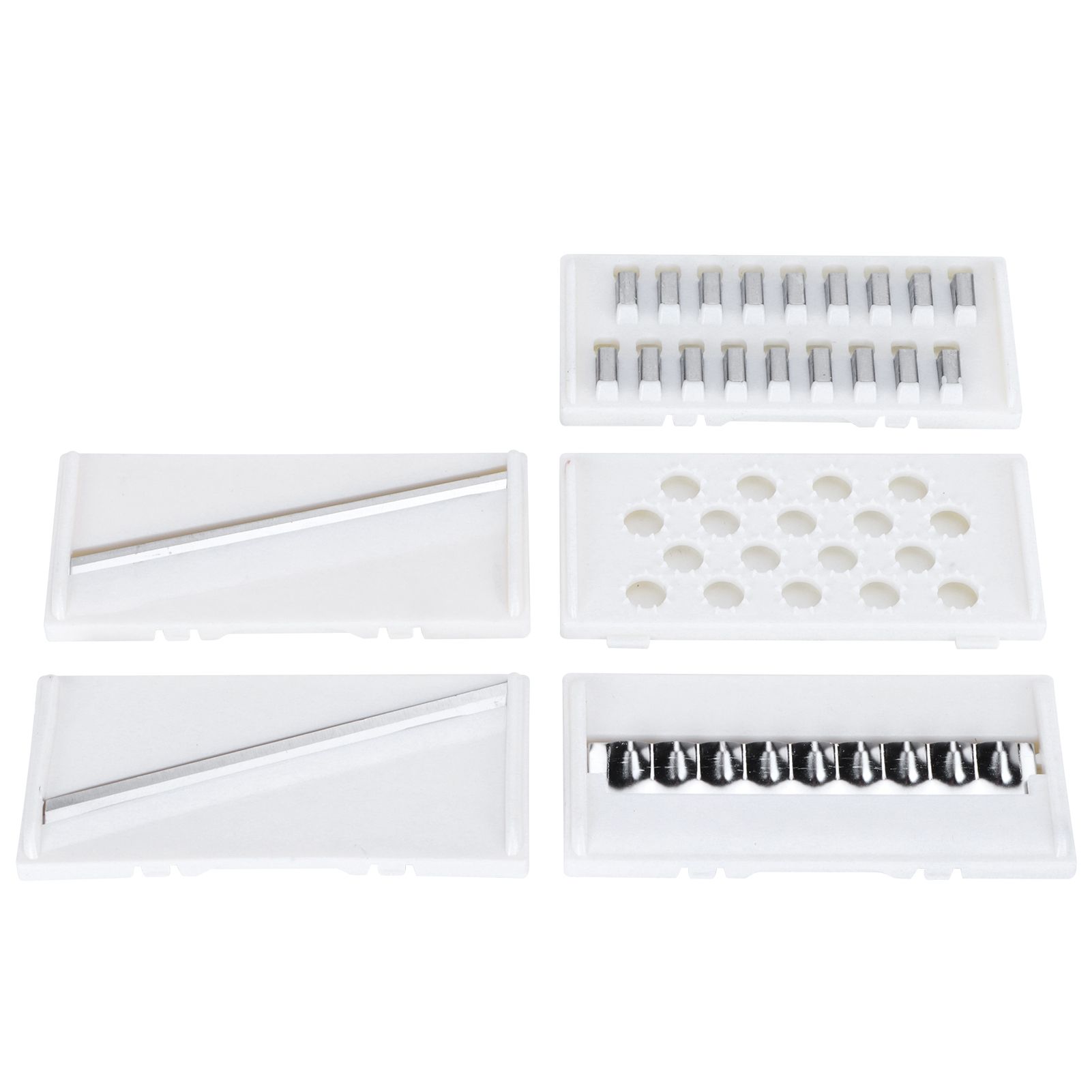 11Pcs/Set Vegetable Cutter Drain Basket Food Shredder Grater Kitchen Cutting view 11