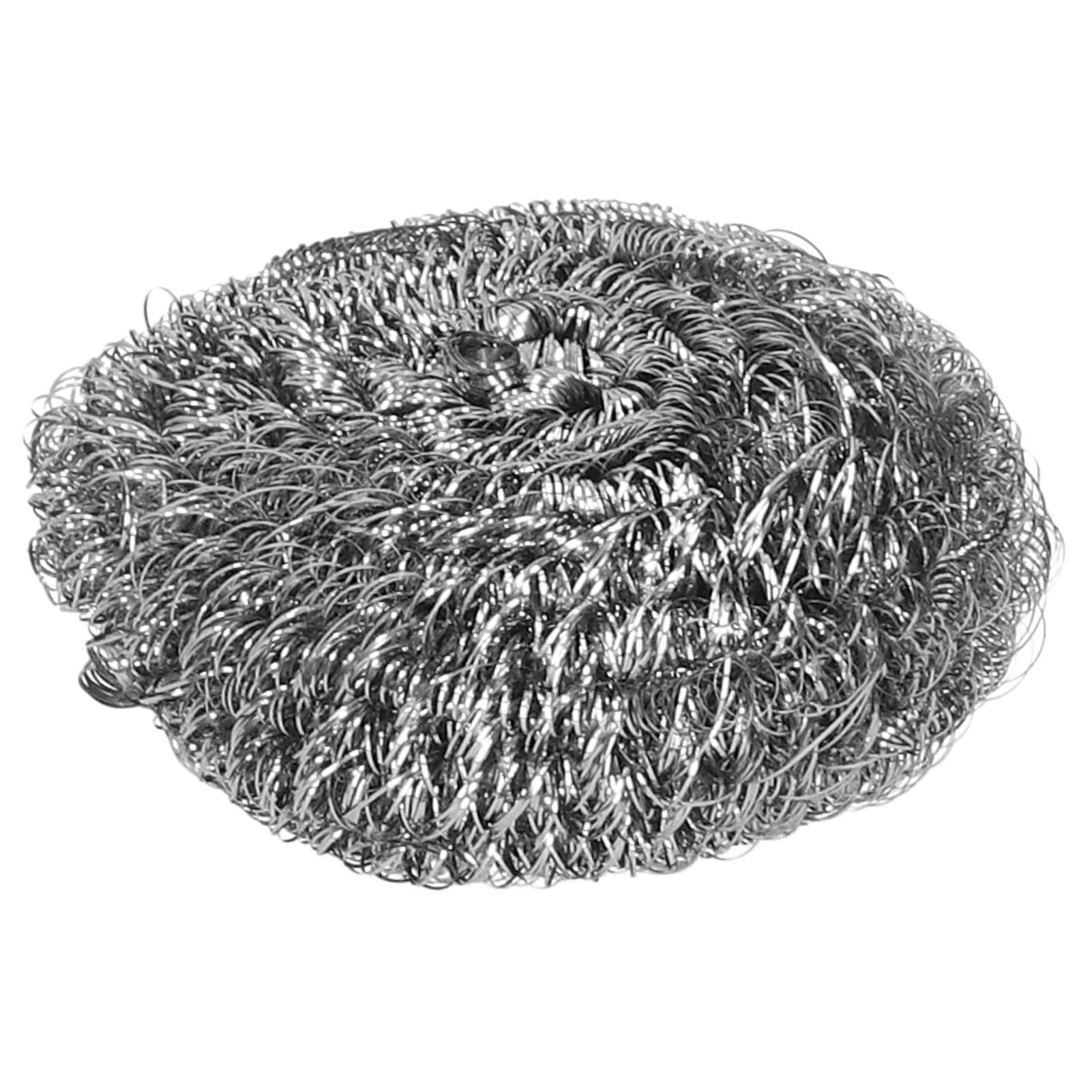 20Pcs Stainless Steel Scrubber Steel Wire Ball Dish Bowl Pot Scouring Brush view 11