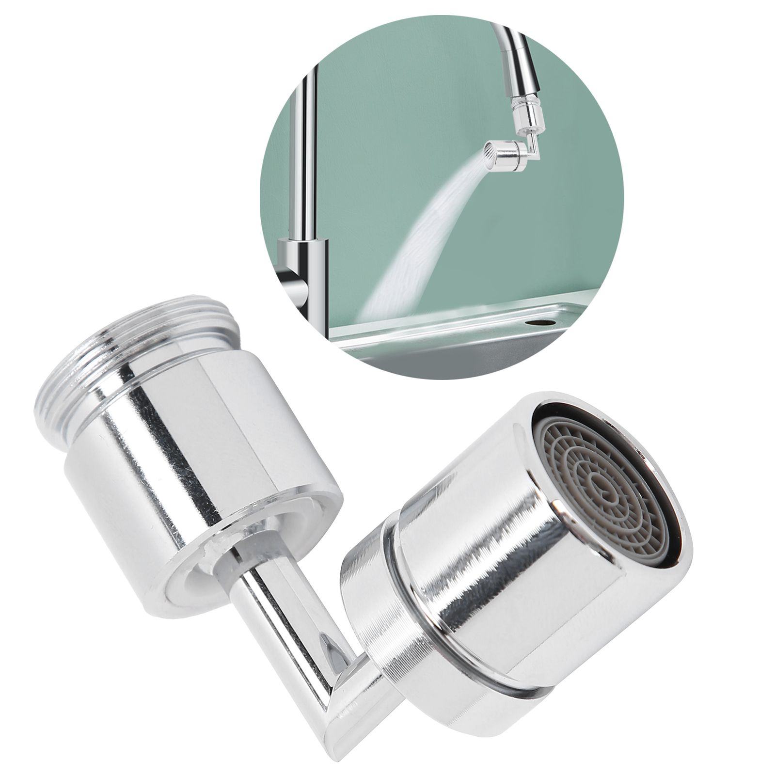 M24 Thread Water Faucet 360 Degree Rotating Universal Tap Anti Splashed for view 10