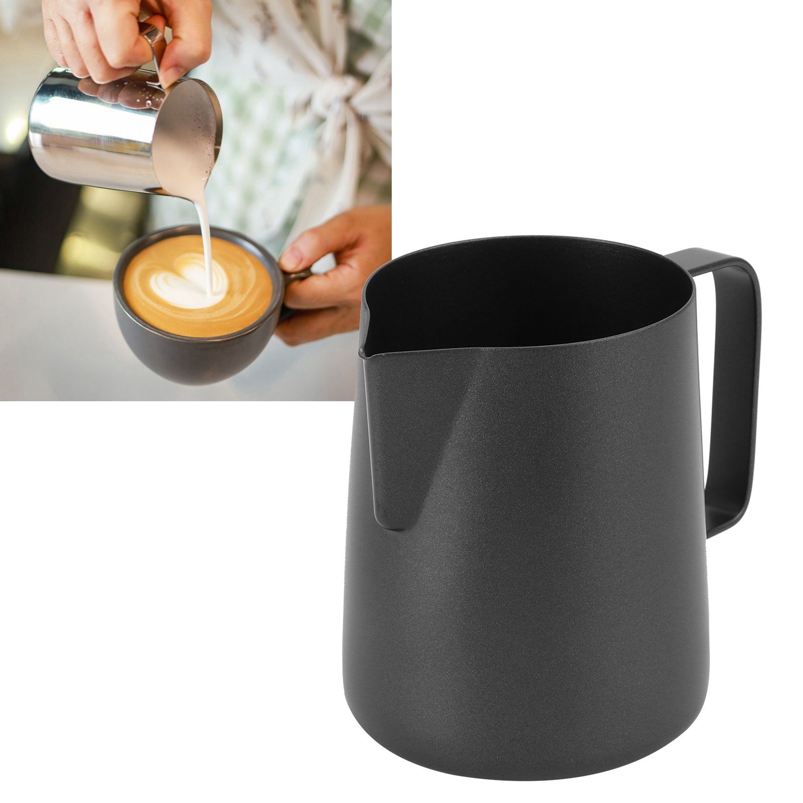Coffee Art Pitcher Latte Milk Frothing Cup Pitcher Coffee Making Tool Supplies view 9