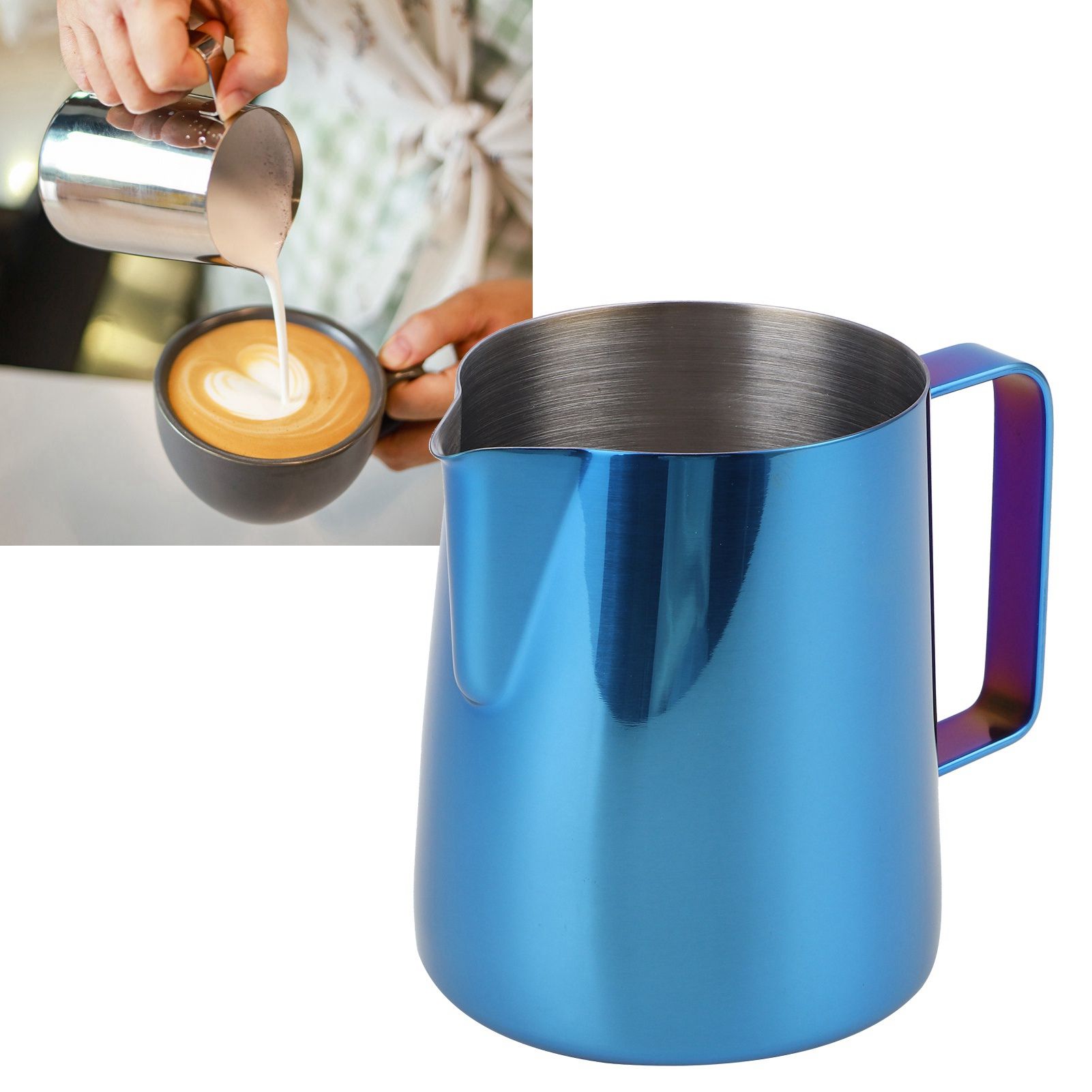 Coffee Art Pitcher Latte Milk Frothing Cup Pitcher Coffee Making Tool Supplies view 9