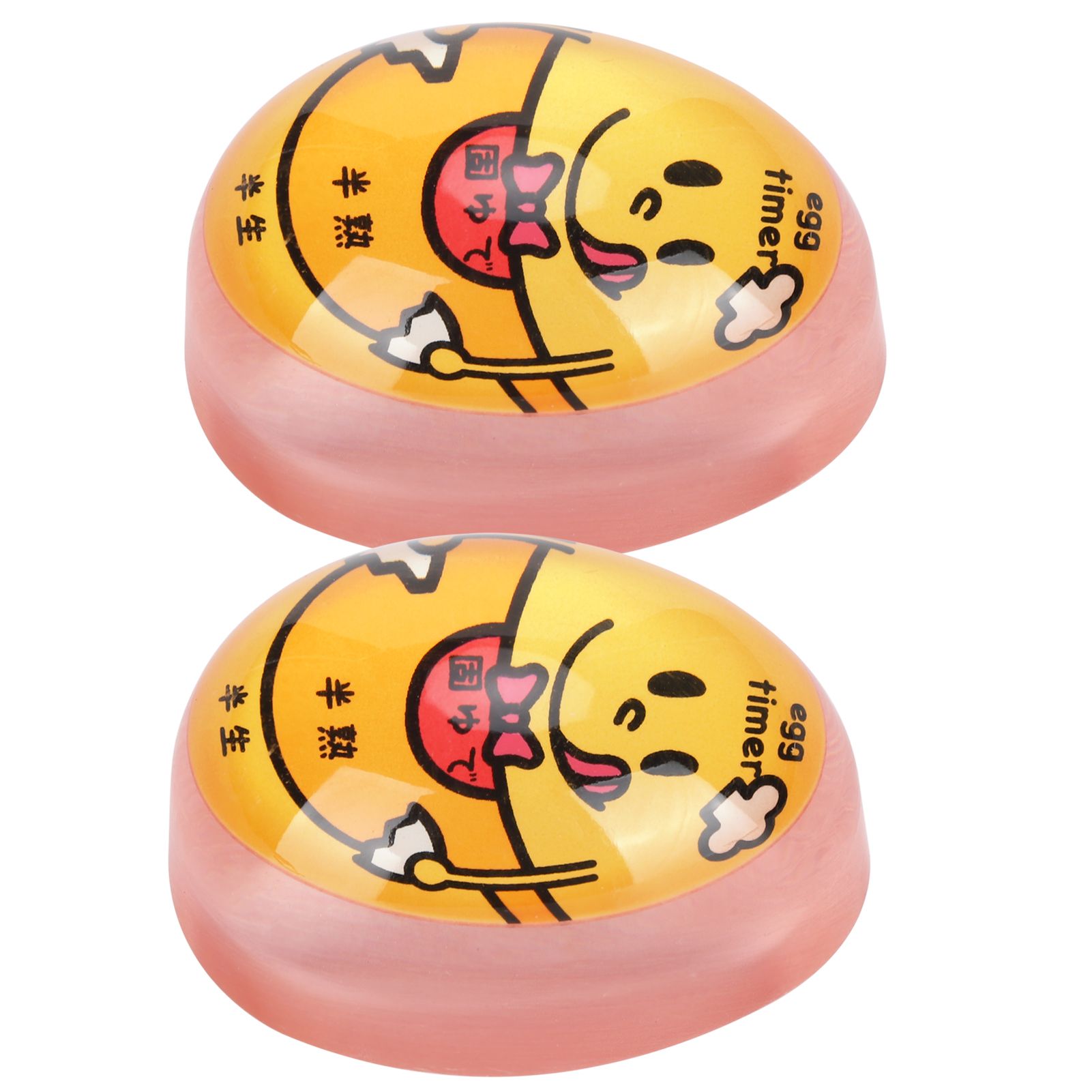 2Pcs Eggtimer Color Changing Resin Kitchen Timer for SoftBoiled Boiled Egg view 3
