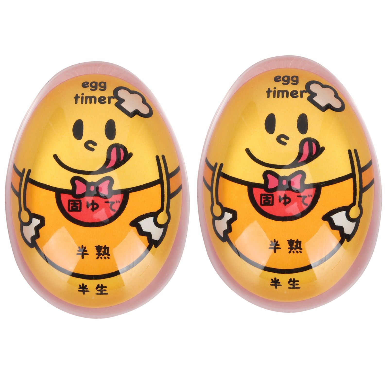 2Pcs Eggtimer Color Changing Resin Kitchen Timer for SoftBoiled Boiled Egg view 7