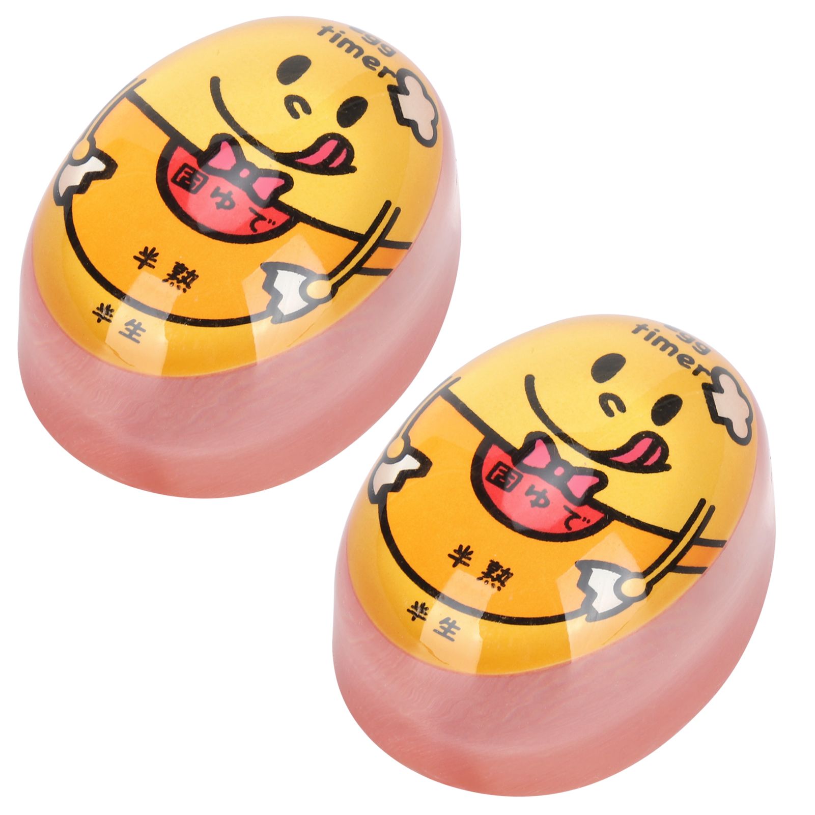 2Pcs Eggtimer Color Changing Resin Kitchen Timer for SoftBoiled Boiled Egg view 8