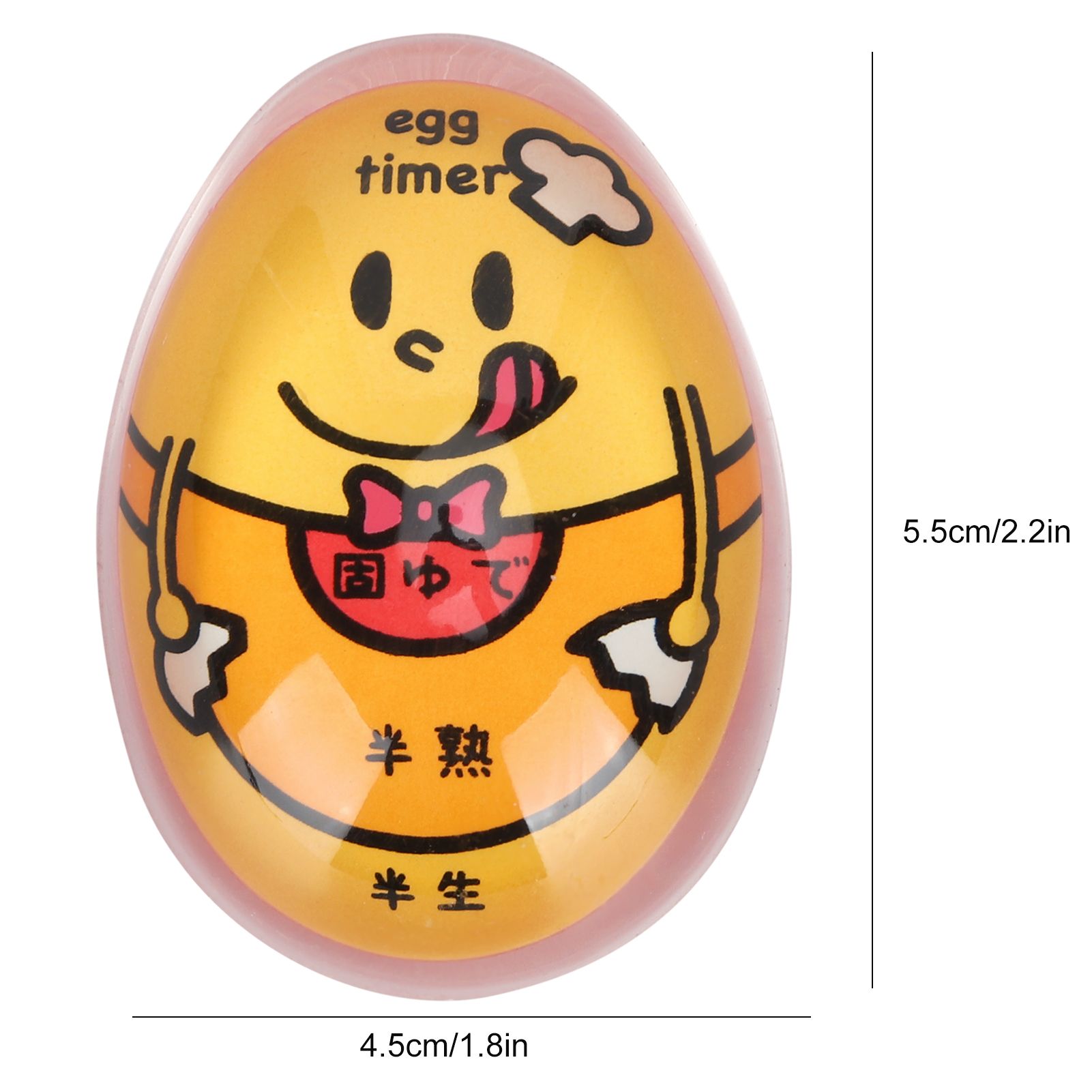 2Pcs Eggtimer Color Changing Resin Kitchen Timer for SoftBoiled Boiled Egg view 11