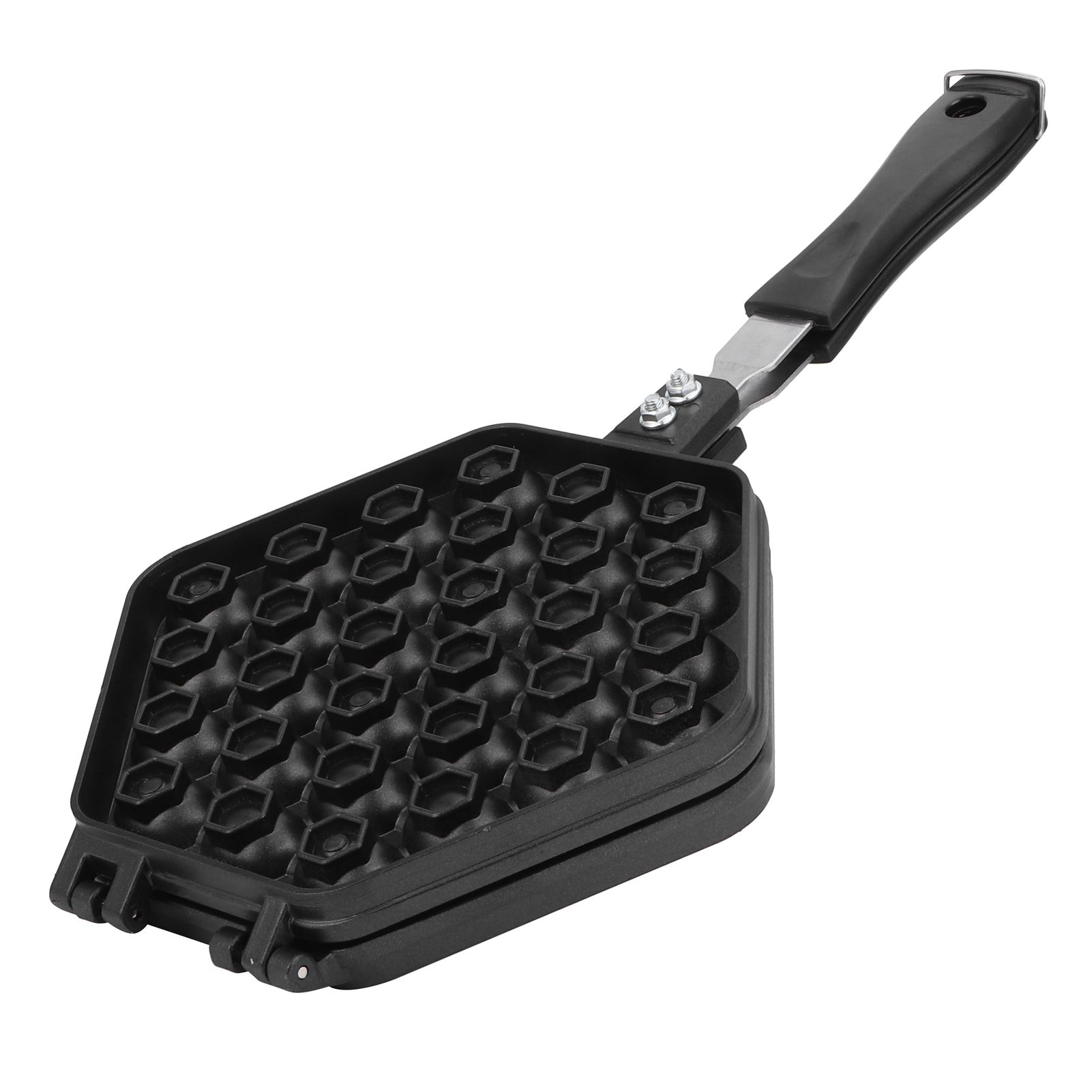 Egg Puff Pan with Handle NonStick Baking Maker Machine Kitchen Cooking Utensils view 3