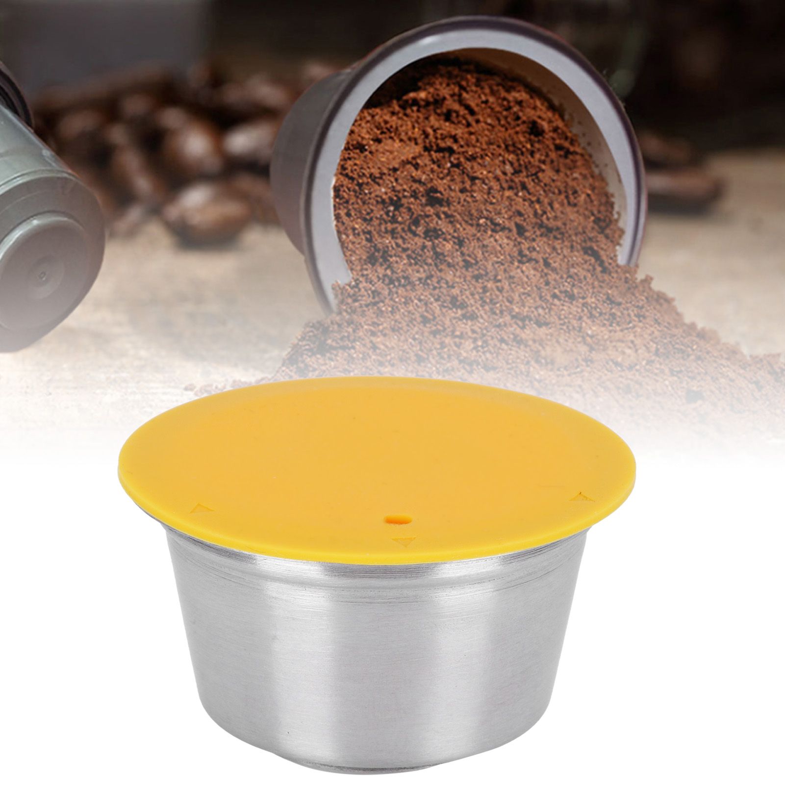 Coffee Capsule Stainless Steel Reusable Refillable Filter Cup for Dolce Gusto view 9
